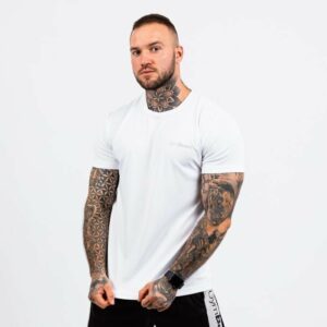 GymBeam Tričko TRN White  XL