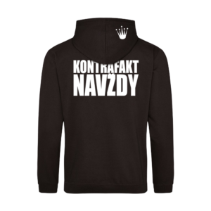 Kontrafakt mikina Navždy Black XXL