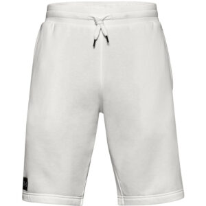 Pánske kraťasy Under Armour Rival Fleece Short Onyx White - XL