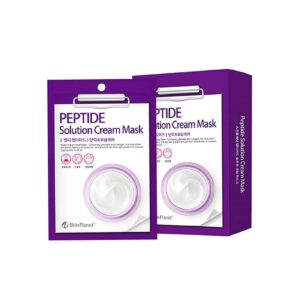 Skin Planet Prémiová krémová maska ​​s peptidmi a kolagénom pre lepšiu elasticitu pleti (10 ks x 30 g)