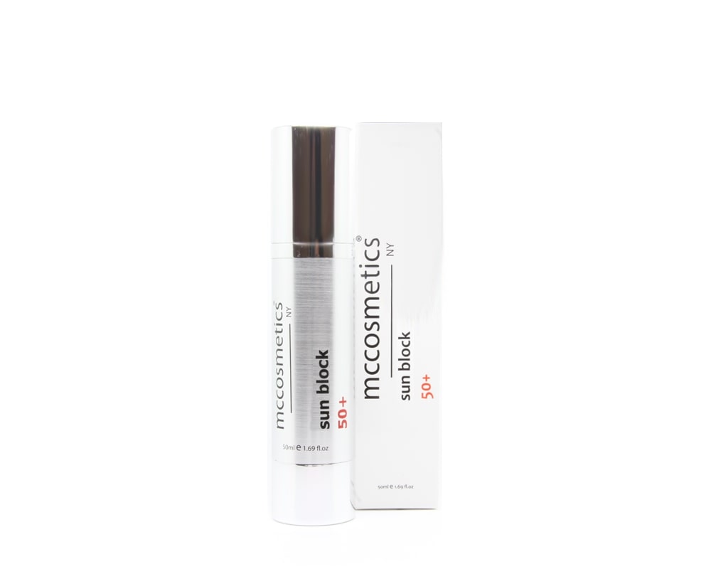 MCCosmetics Denný krém na opaľovanie s ochranným faktorom SPF 50+