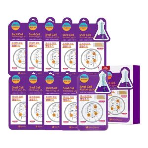 Skin Planet Obnovujúca maska ​​so šnečím extraktom pre rýchlu výživu pleti (10 ks x 26 g)