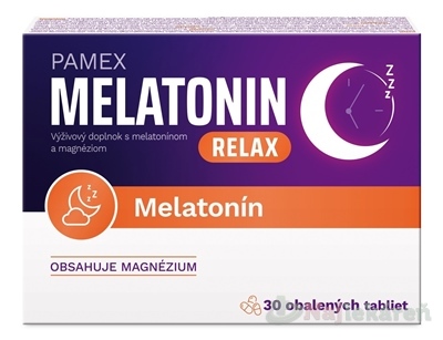 PAMEX Melatonín all night 30 tabliet