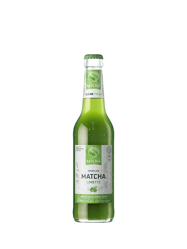 Limonáda z čaju Matcha s limetkou SEICHA 330 ml