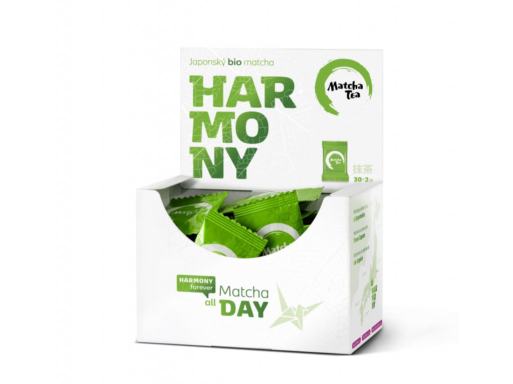 Kyosun BIO Matcha Tea Harmony zelený čaj 30 x 2 g