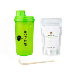 Matcha čaj set Shaker - Jimen 50g (ALU sáčok)