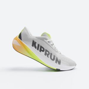 KIPRUN Pánska bežecká obuv Kipcore Premium sivo-zelená 39