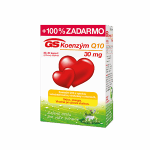 GS Koenzým Q10, 30 mg, 30+30 kapsúl