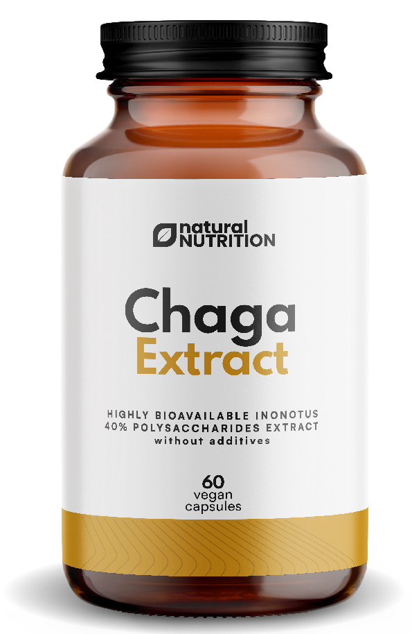 Chaga extrakt kapsuly 60 caps