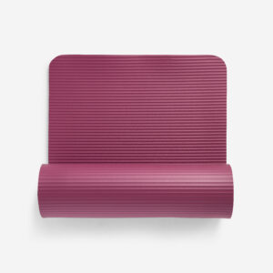 DOMYOS Podložka na pilates 500 bordová 170 cm × 58 cm × 15 mm