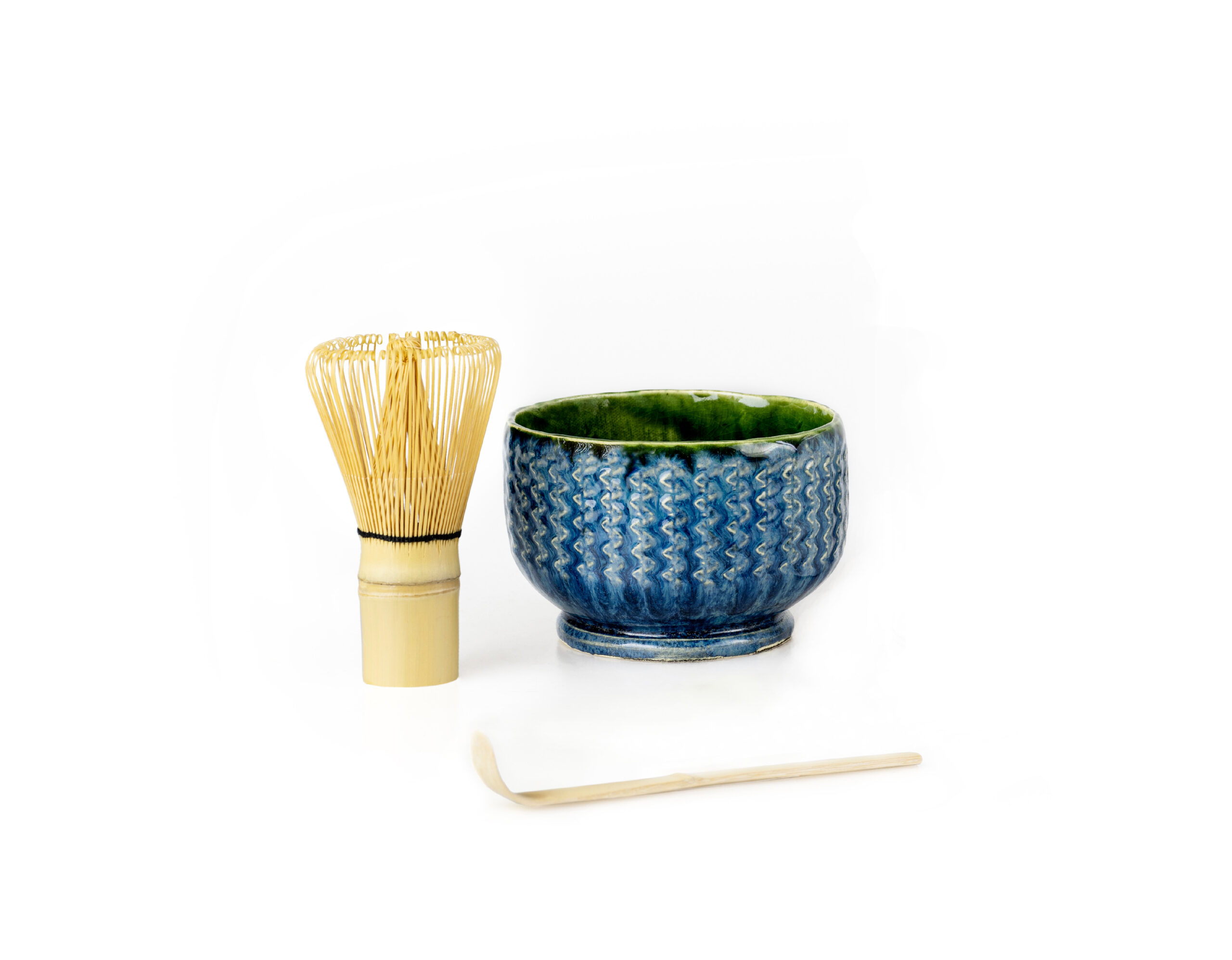 Matcha set - Tradičná príprava Matcha čaju modrá
