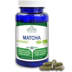 Altevita Matcha energy BIO 80 kapsúl