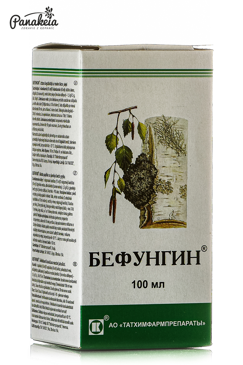 Čaga - sirup BEFUNGIN