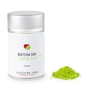 Matcha Day – Matcha čaj Jimen (vysoká kvalita), 30 g plechovka