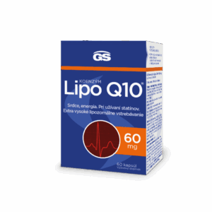 GS Koenzým Lipo Q10, 60 mg, 60 kapsúl
