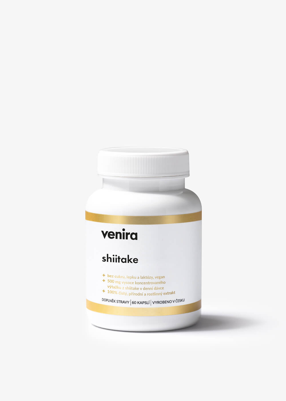 VENIRA shiitake - 60 kapsúl 60 kapsúl