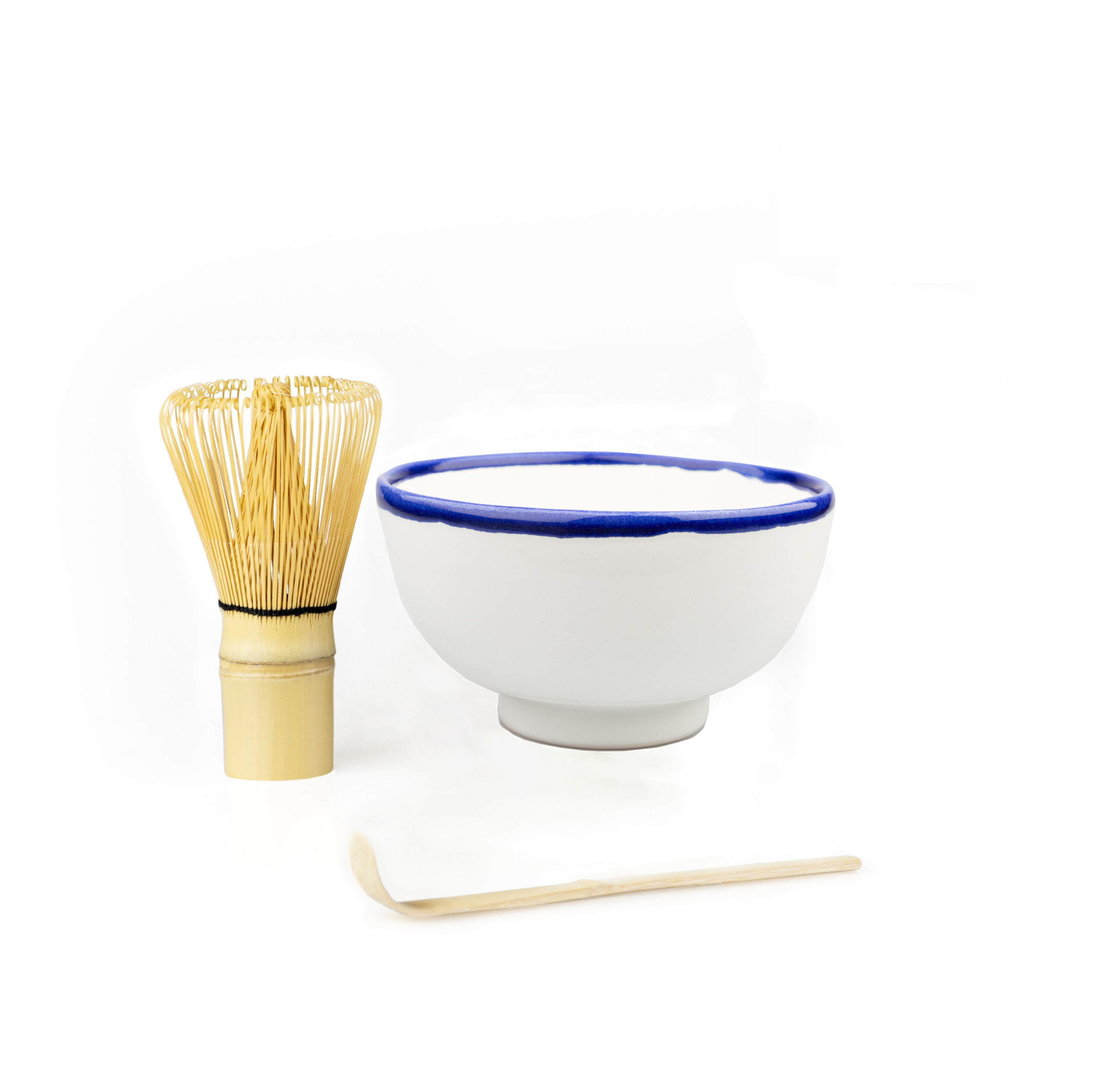 Matcha set - Tradičná príprava Matcha čaju biela