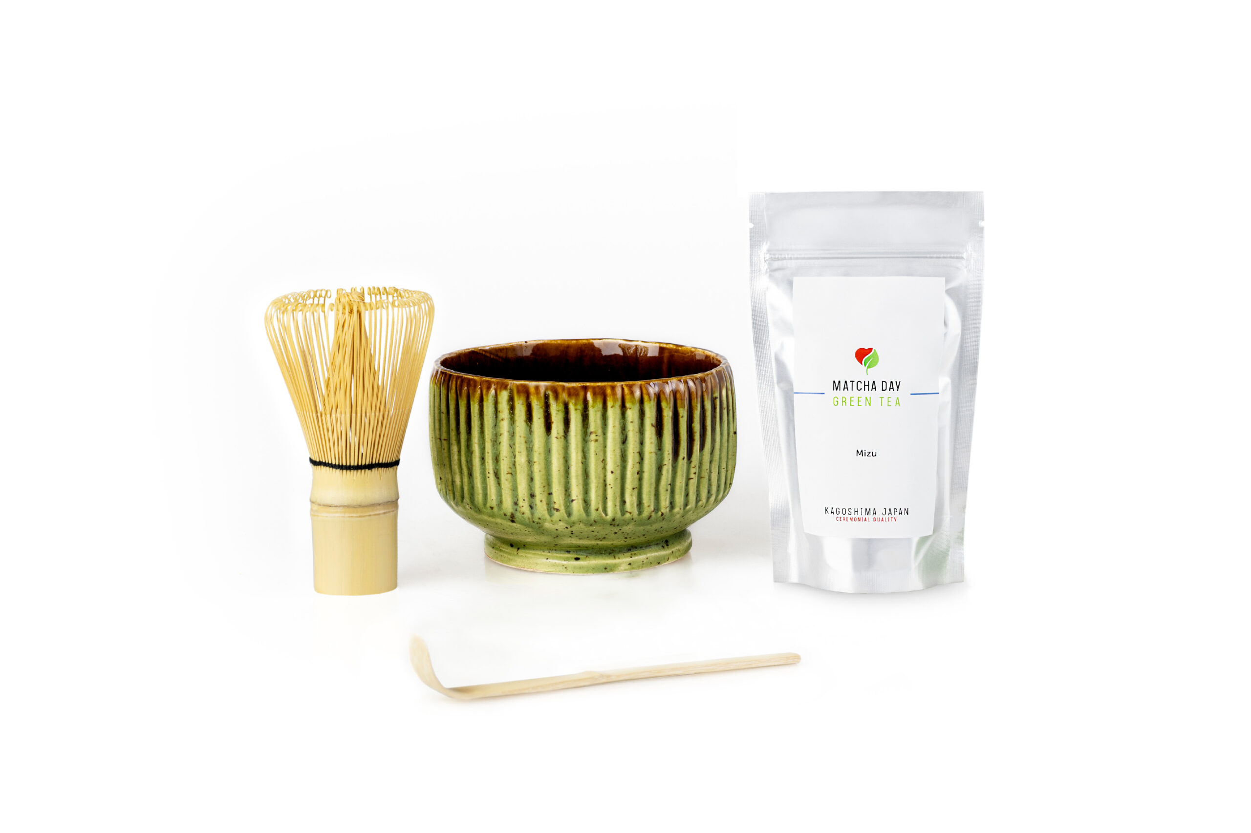 Matcha čaj set - Mizu 50g (ALU sáčok) zelená