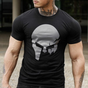 Ultrasoft tričko Iron Aesthetics Skull, B&G