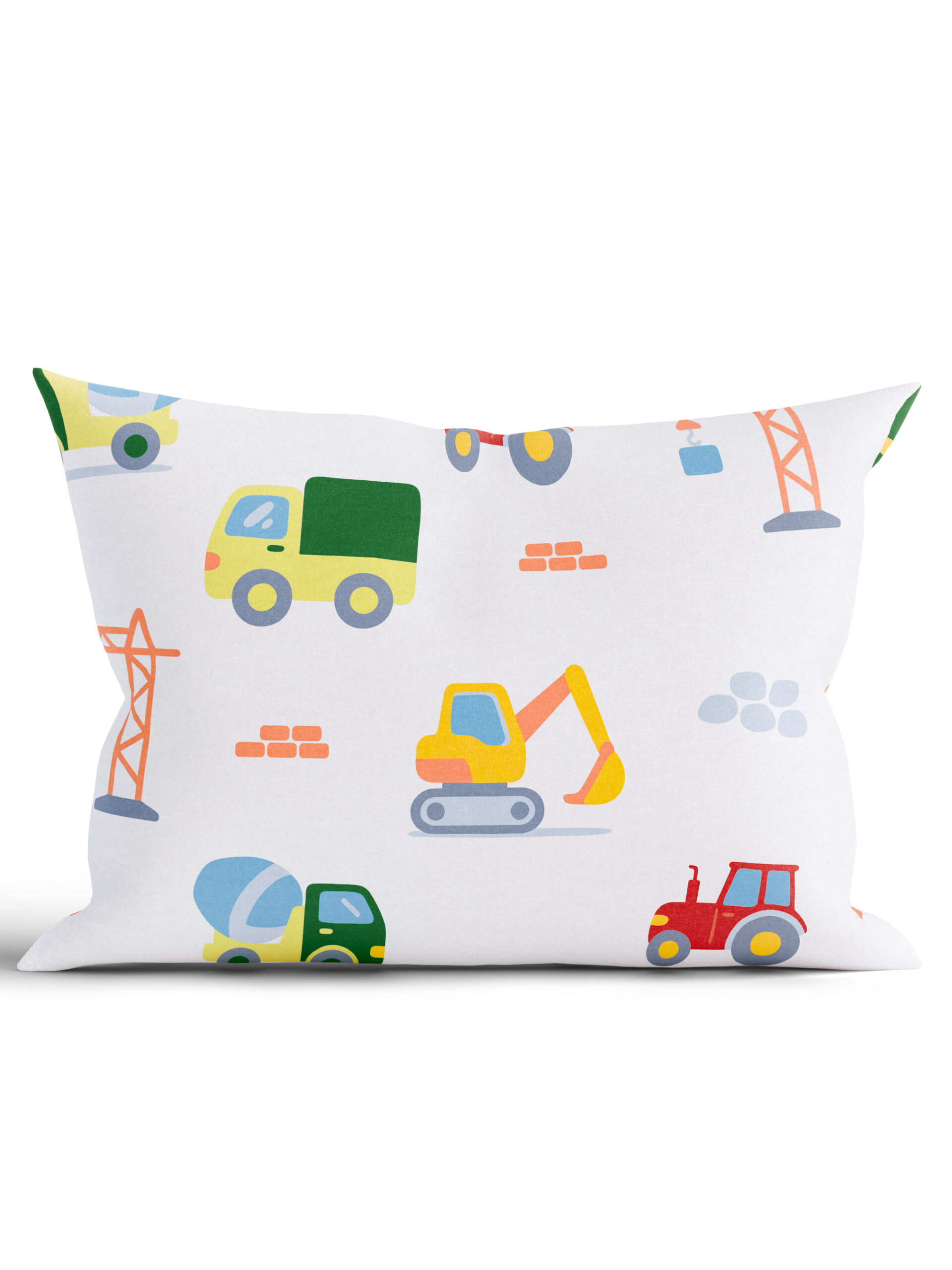 Bavlnená obliečka na vankúš Renforcé 40 × 60 cm - Autá-  -