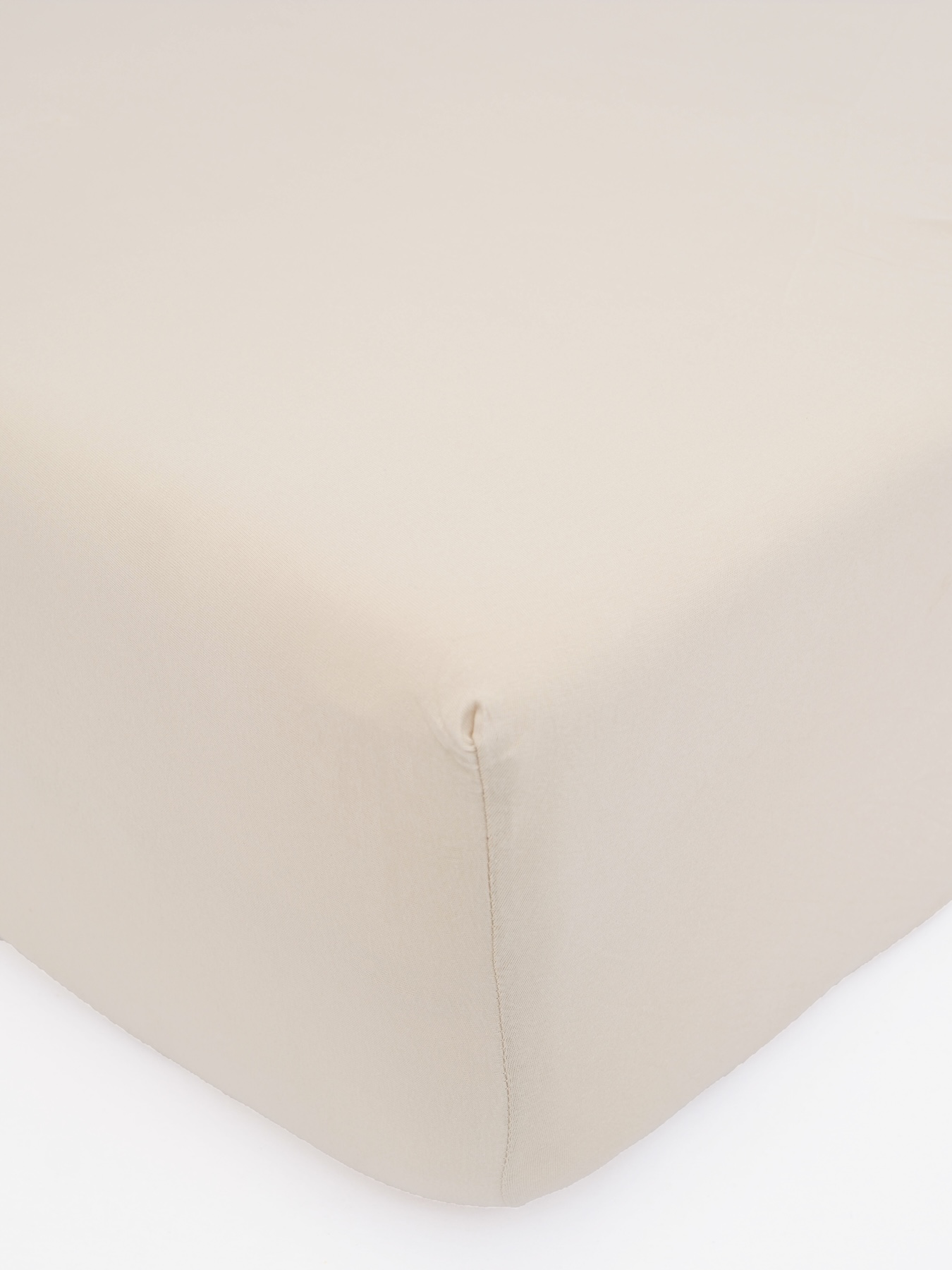 Jersey plachta do postieľky Classic 60 x 120 cm – prírodná
