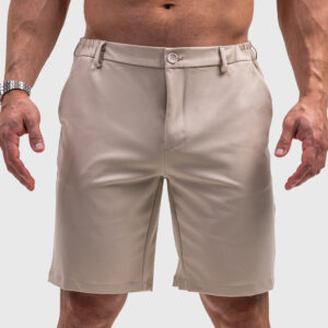 Pánske kraťasy Iron Aesthetics Chino Flex, béžové