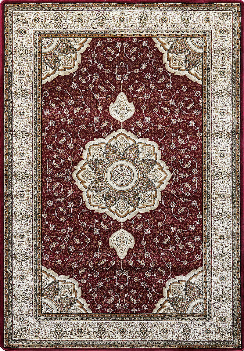 Berfin Dywany, AKCIA: 300x400 cm Kusový koberec Anatolia 5328 B (Red), červená, kancelária