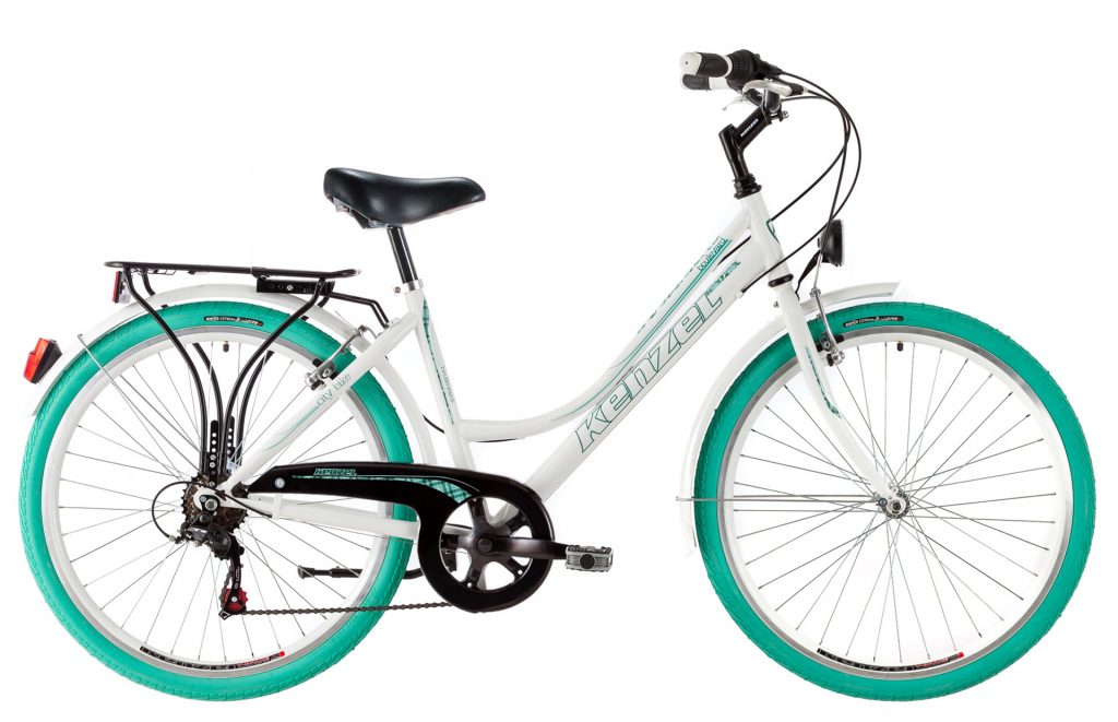 Kenzel Boulevard Royal 6 spd. - bielo-zelená