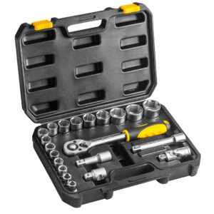 TOPEX Nástrčné kľúče 21 kľúče, 1/2" 38D642