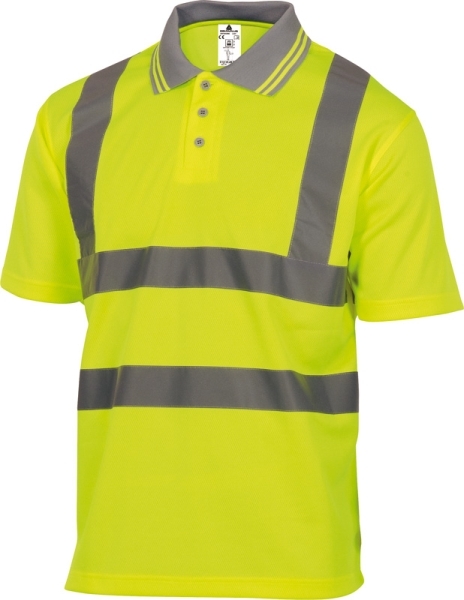Delta Plus OFFSHORE Reflexná polokošeľa Fluorescenčno žltá, XXL